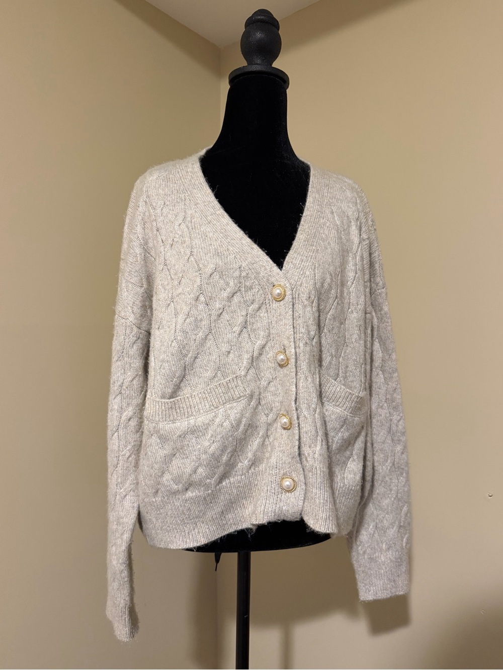 JESSICA SIMPSON Button Cardigan